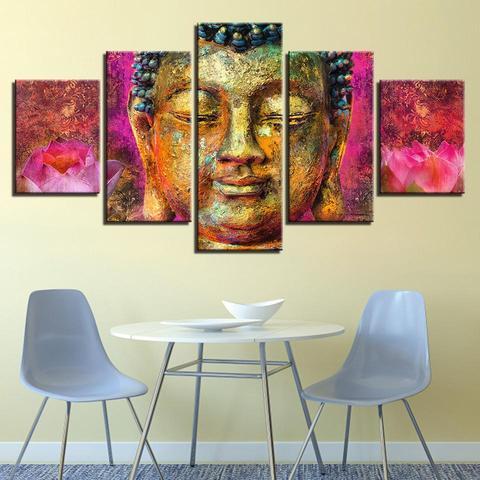 Peaceful Buddha – Religion Canvas Wall Art