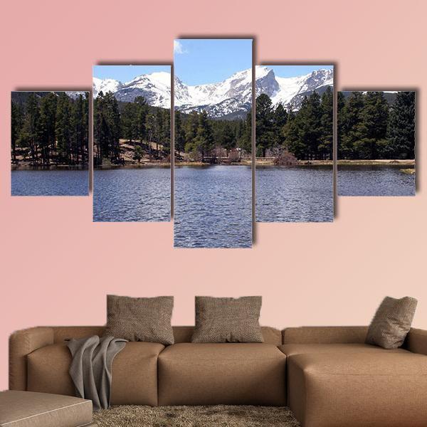 Peaceful Colorado Mountains – Nature Canvas Wall Art