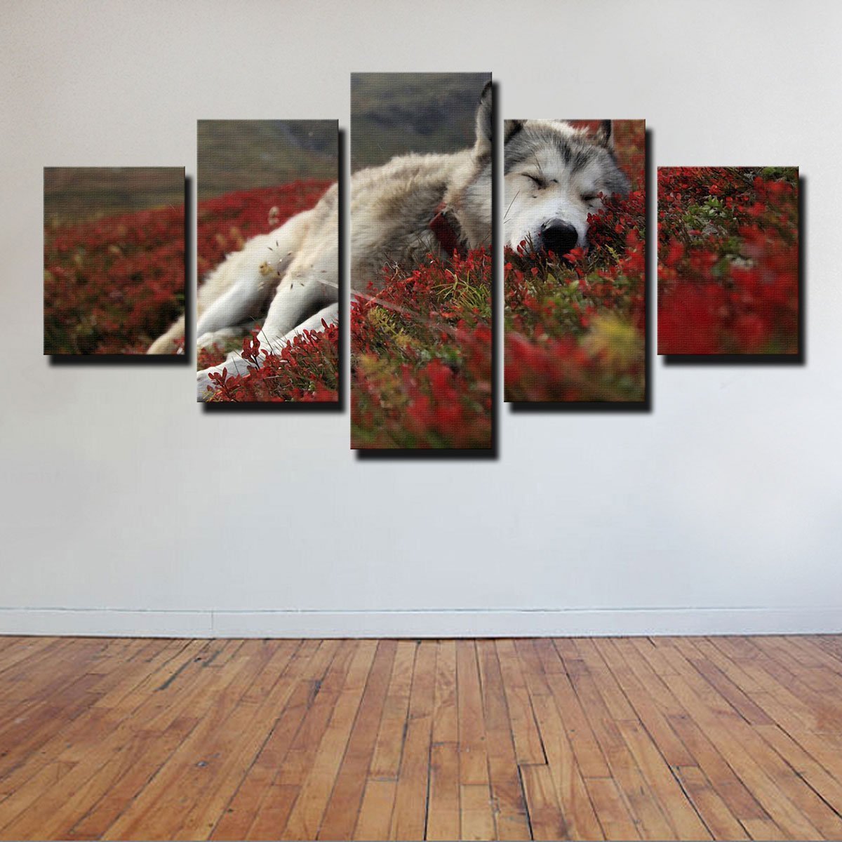 Peaceful Pup – Animal Canvas Wall Art