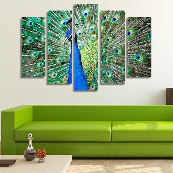 Peacock 01 – Animal Canvas Wall Art