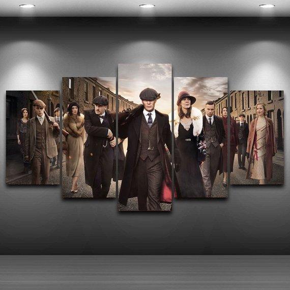 Peaky Blinders Characters Movie – Canvas Wall Art