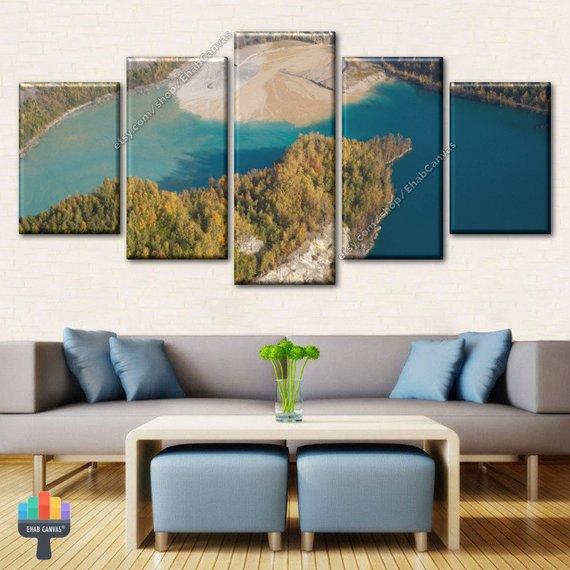Peninsula Island Sea Beautiful – Nature Canvas Wall Art