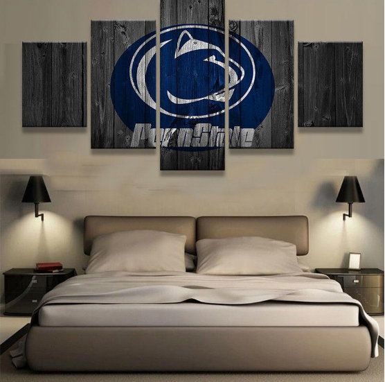 Penn State Nittany Lions Barn Wood – Sport Canvas Wall Art
