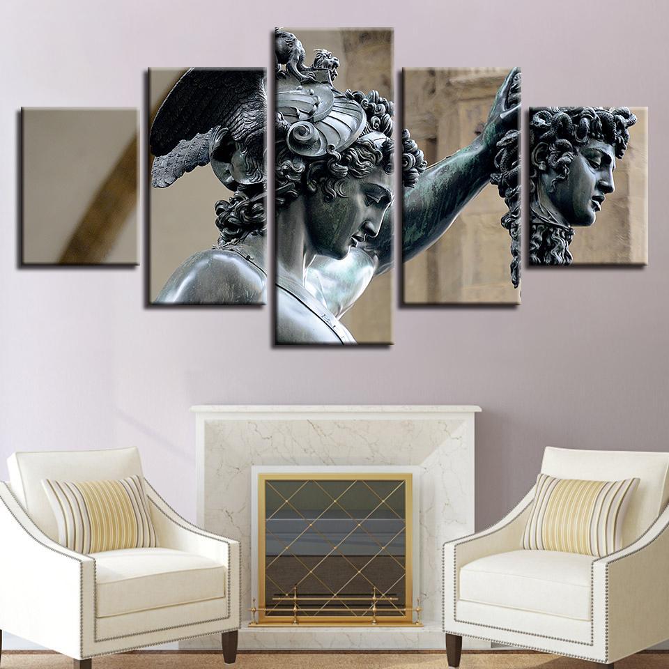 Perseus And Medusa – Religion Canvas Wall Art