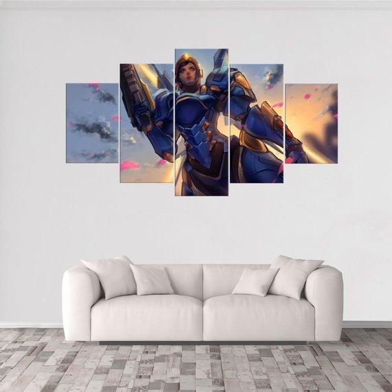 Pharah Overwatch – Gaming Canvas Wall Art