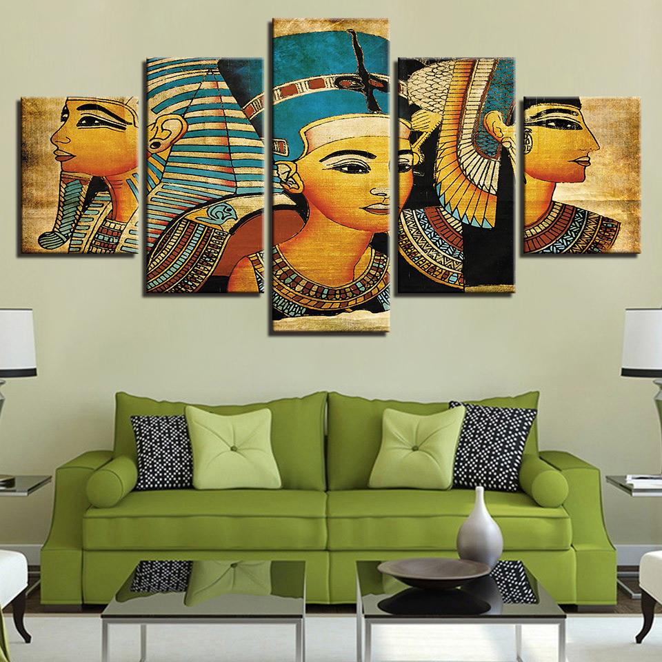 Pharaoh Of Ancient Egypt – Religion Canvas Wall Art