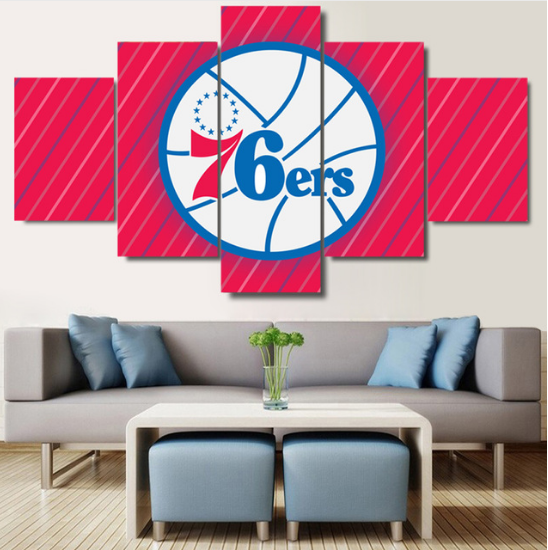 Philadelphia 76Ers 1 – Sport Canvas Wall Art
