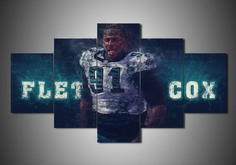 Philadelphia Eagles – Fletcher Cox – Sport Canvas Wall Art