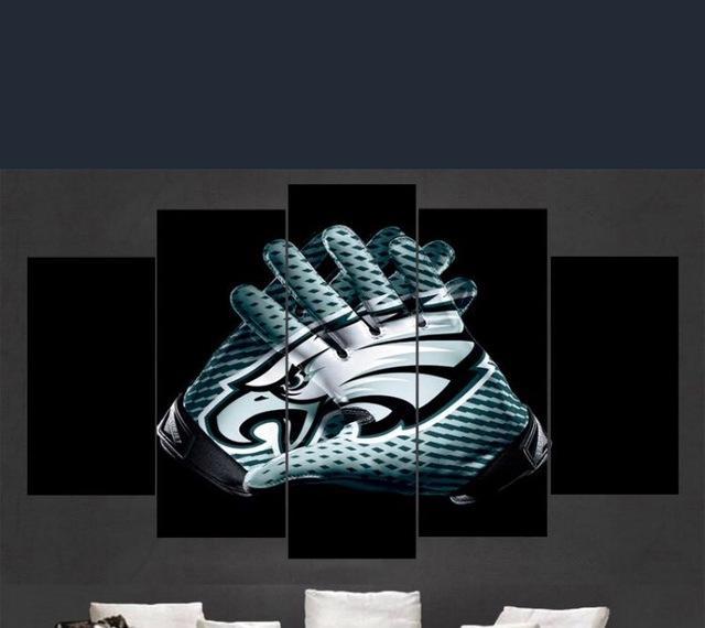 Philadelphia Eagles Hand Sports Team – Sport Canvas Wall Art