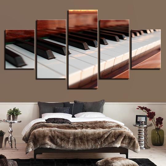 Piano Keyboard 1 – Music Canvas Wall Art
