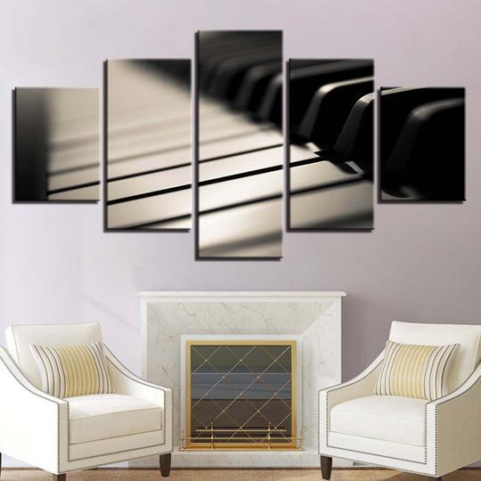 Piano Keyboard – Music Canvas Wall Art