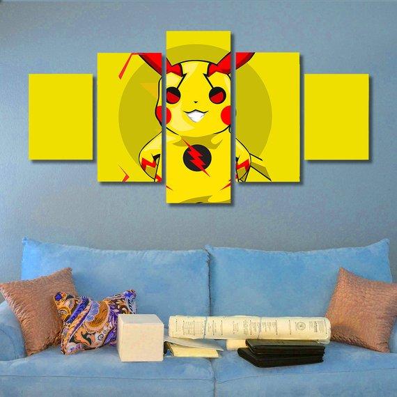Pikachu 01 – Gaming Canvas Wall Art