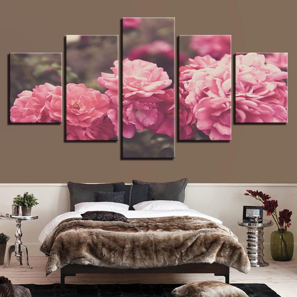 Pink Flowers 2 – Nature Canvas Wall Art