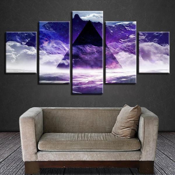 Pink Floyd Abstract Nature – Canvas Wall Art