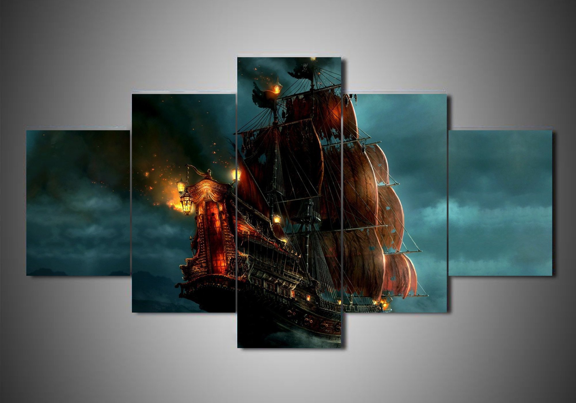 Pirates Of The Caribbean 5 – Movie Canvas Wall Art