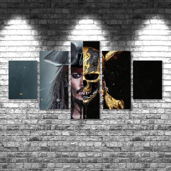 Pirates Of The Caribbean 8 – Movie Canvas Wall Art