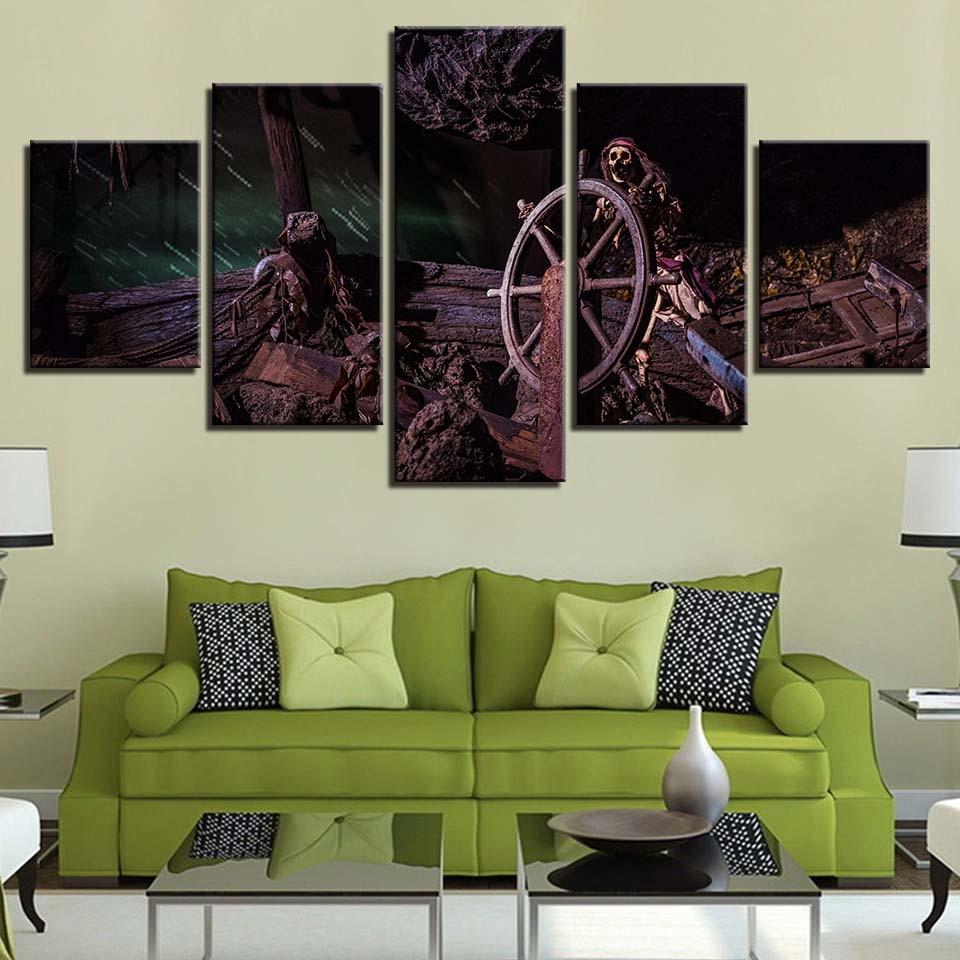 Pirates Of The Caribbean – Movie C Canvas Wall Art
