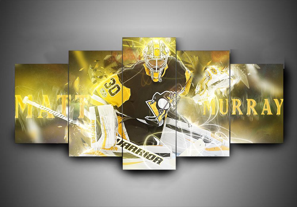 Pittsburgh Penguins – Matt Murray – Sport Canvas Wall Art