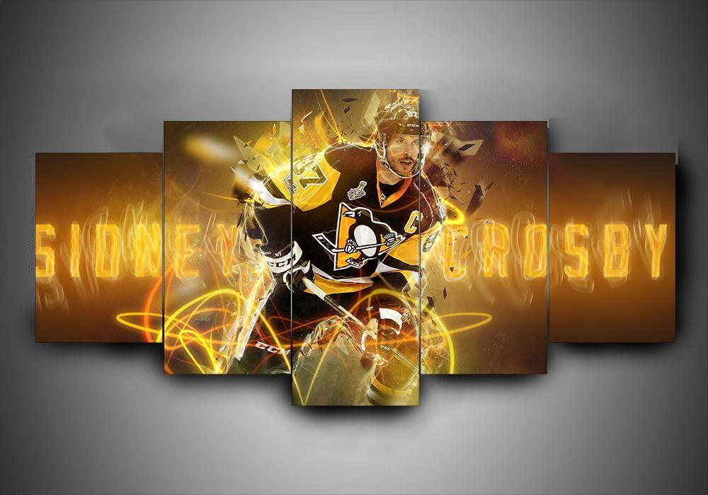Pittsburgh Penguins – Sidney Crosby – Sport Canvas Wall Art
