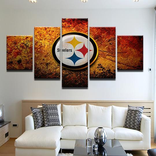 Pittsburgh Steelers 10- Sport Canvas Wall Art