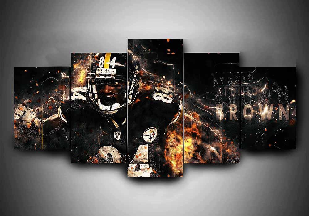 Pittsburgh Steelers – Atonio Brown 1 – Sport Canvas Wall Art