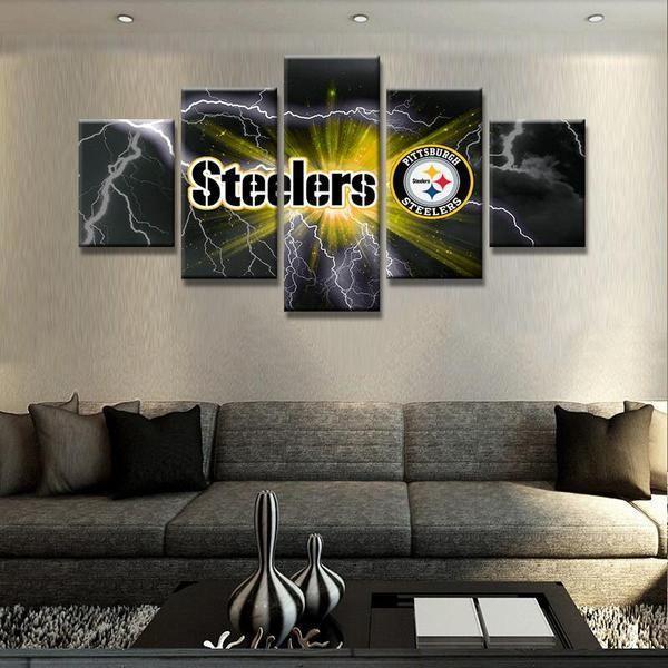 Pittsburgh Steelers Football Club – Sports Canvas Wall Art