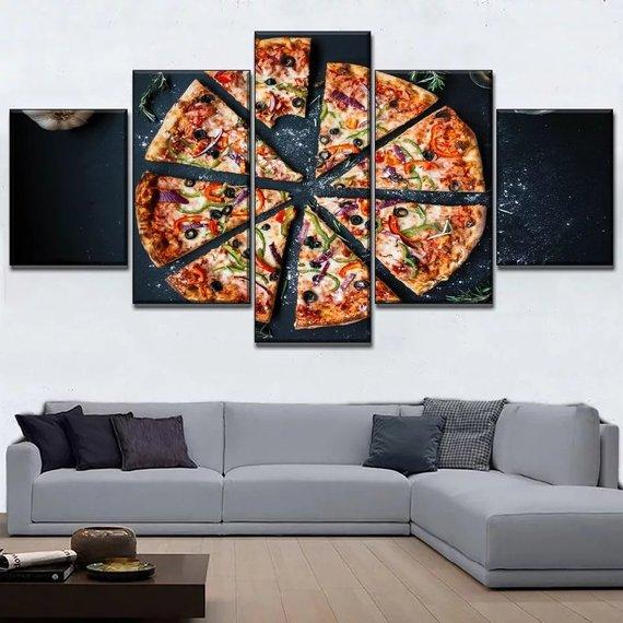 Pizza 1 – Kitchen Canvas Wall Art