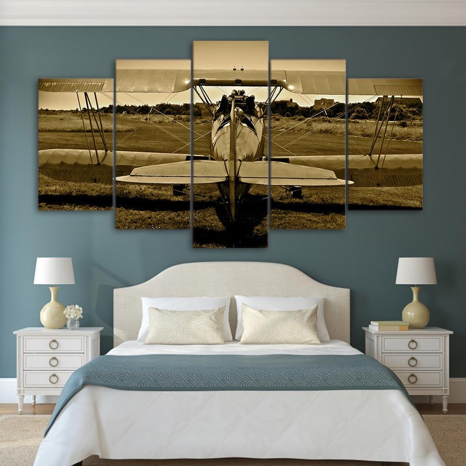 Plane Vitage – Aircraft Canvas Wall Art