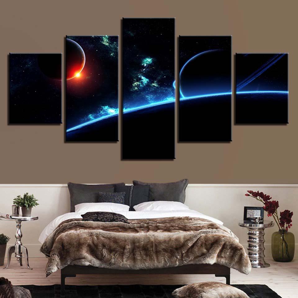 Planet 33 – Space Canvas Wall Art