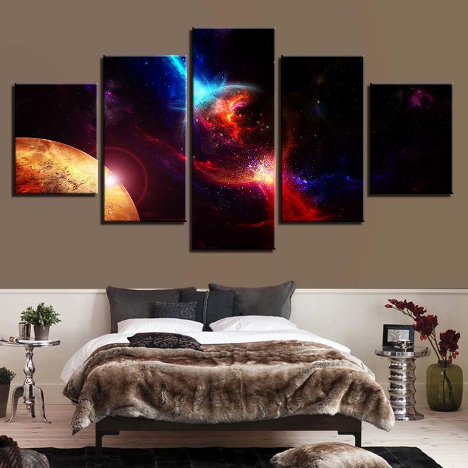 Planet 35 – Space Canvas Wall Art