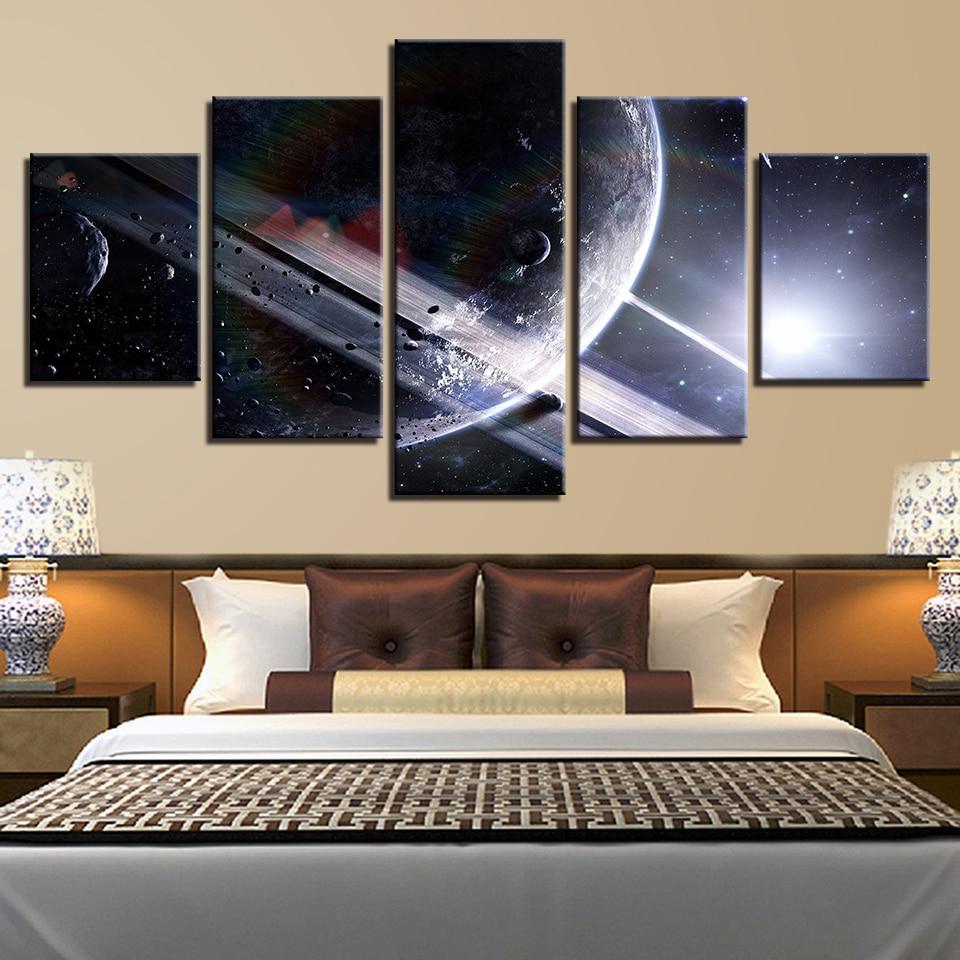 Planet 40 – Space Canvas Wall Art
