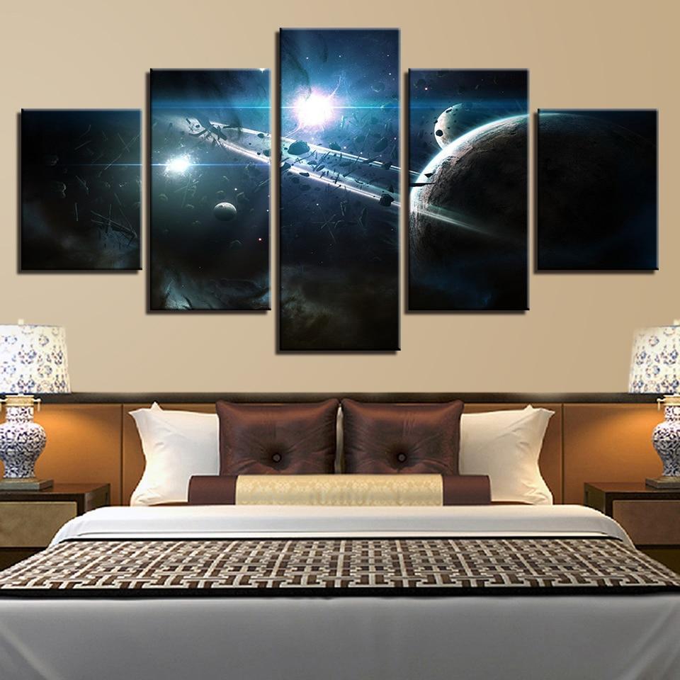 Planet 53 – Space Canvas Wall Art