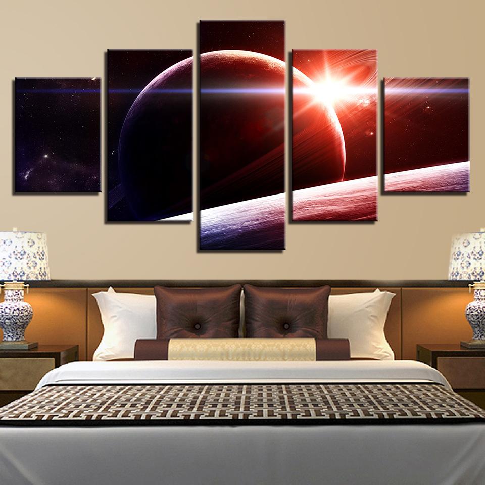 Planet 55 – Space Canvas Wall Art