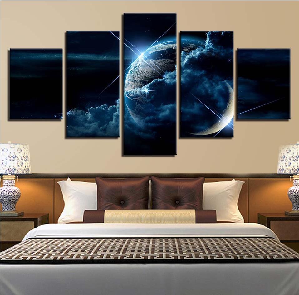 Planet Earth 13 – Space Canvas Wall Art