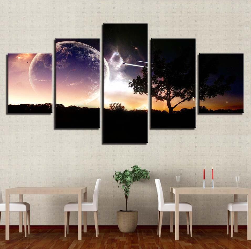 Planet Earth 4 – Space Canvas Wall Art