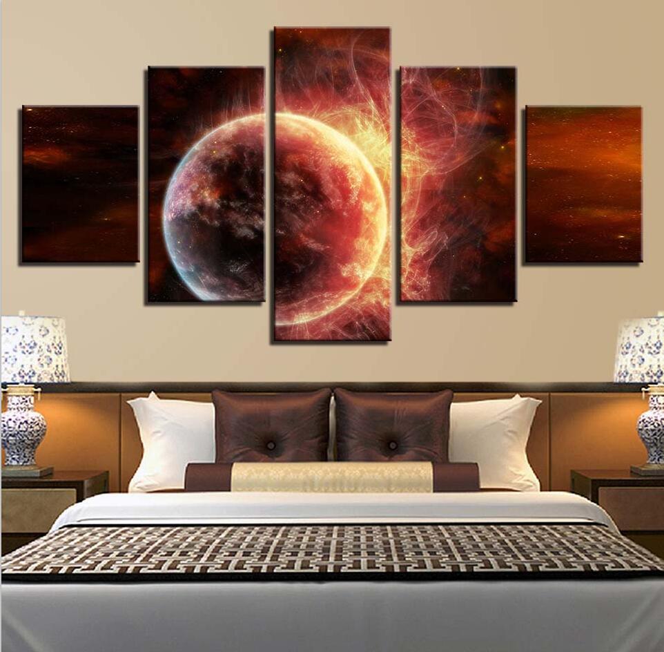 Planet Earth 6 – Space Canvas Wall Art