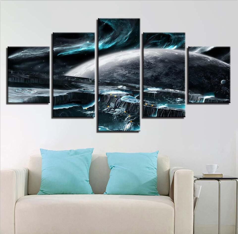 Planet Earth 7 – Space Canvas Wall Art