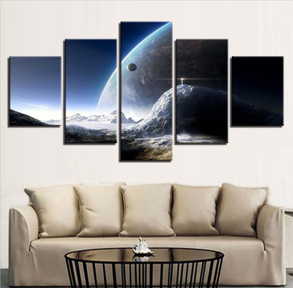 Planet Earth 8 – Space Canvas Wall Art