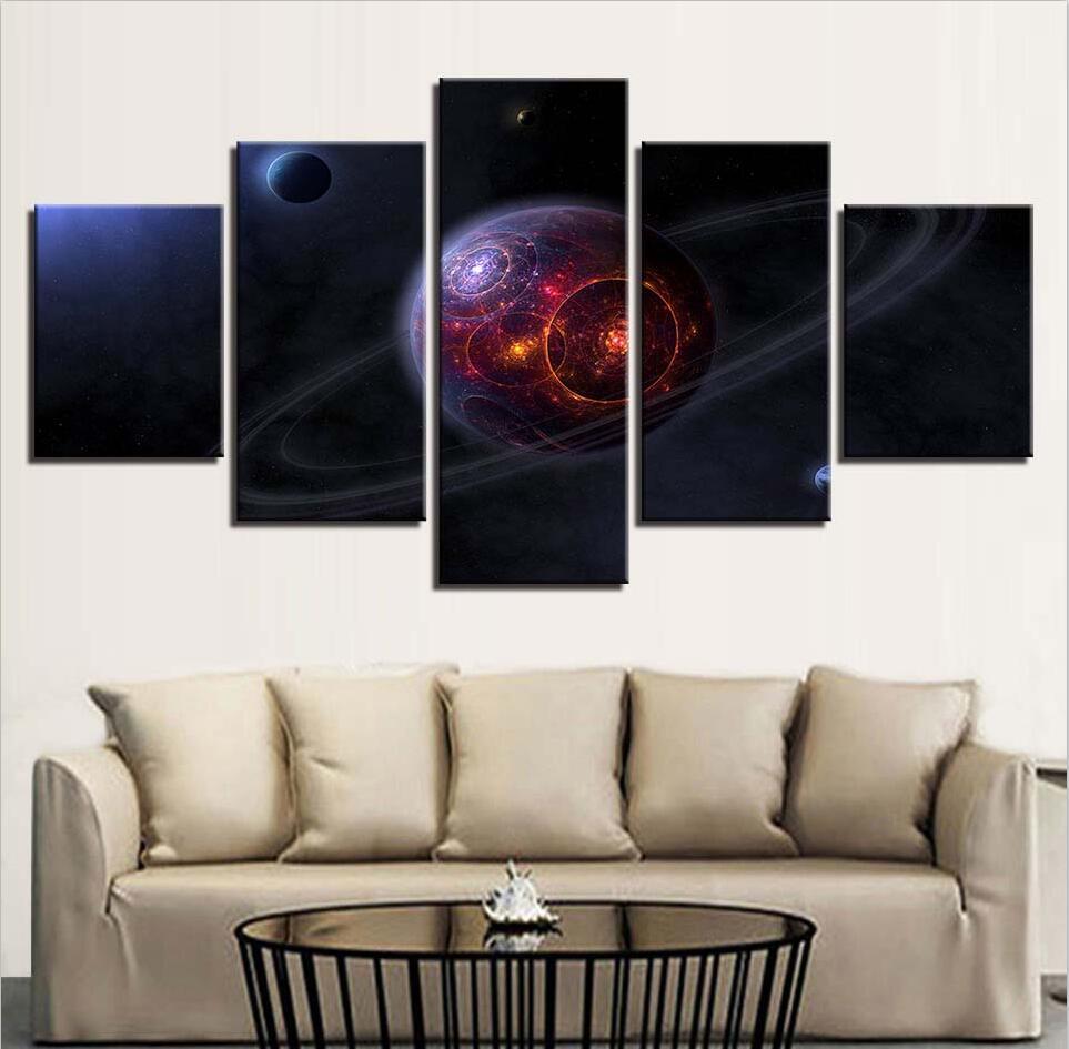 Planet Earth Universe 12 – Space Canvas Wall Art