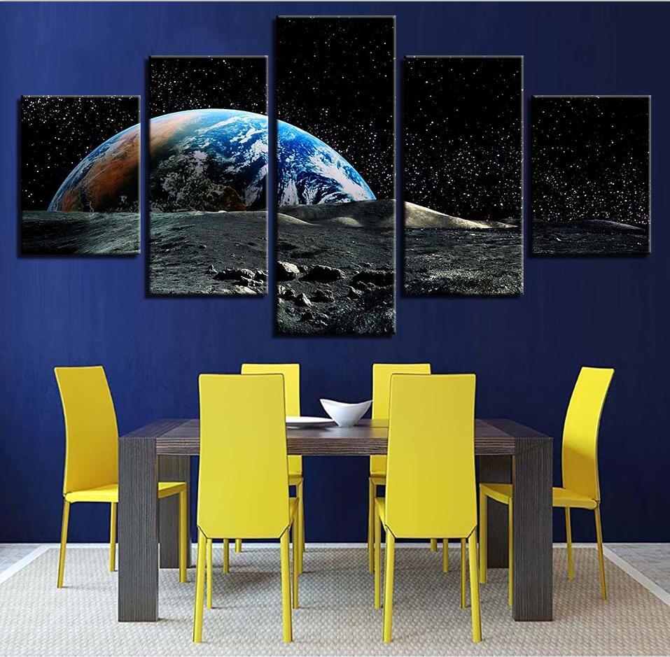 Planet Earth Universe 7 – Space Canvas Wall Art