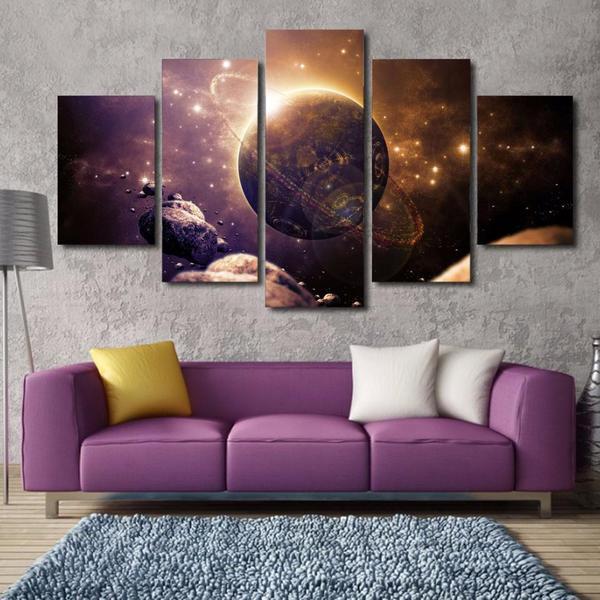 Planet Galaxy – Space Canvas Wall Art