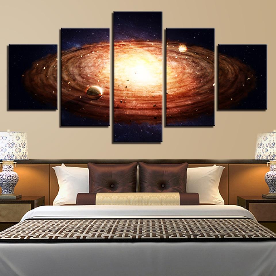 Planet Landscape 1 – Space Canvas Wall Art