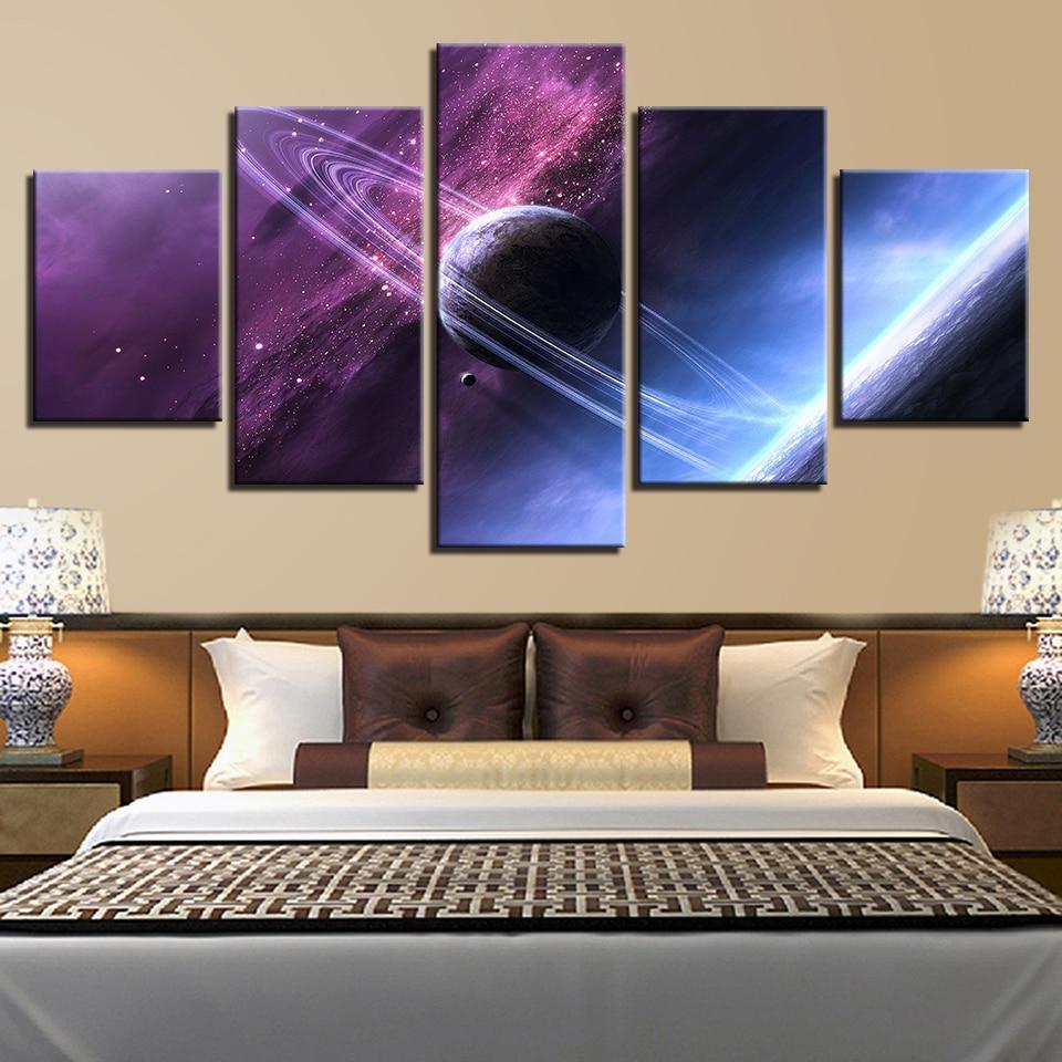 Planet Landscape 2 – Space Canvas Wall Art