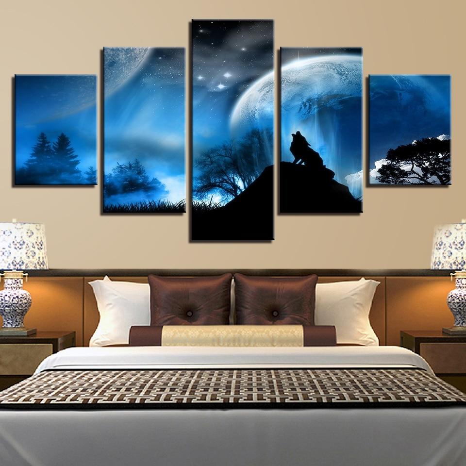 Planet Landscape 4 – Space Canvas Wall Art