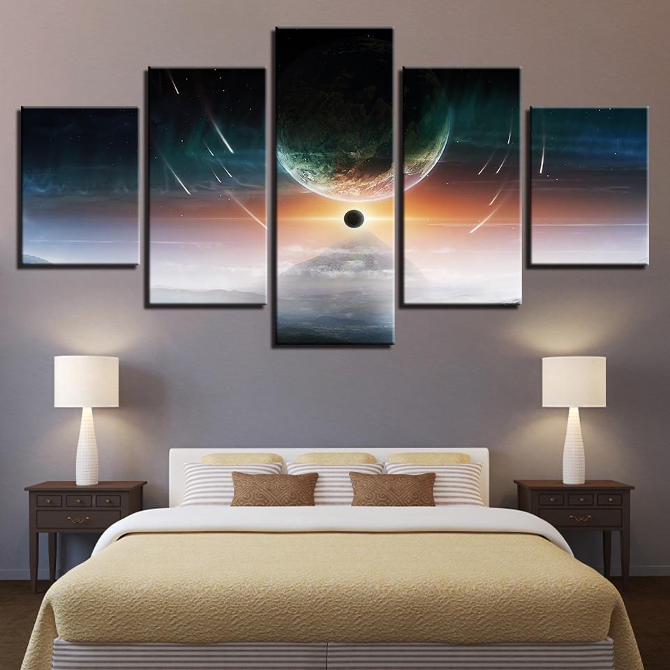 Planets 2 – Space Canvas Wall Art