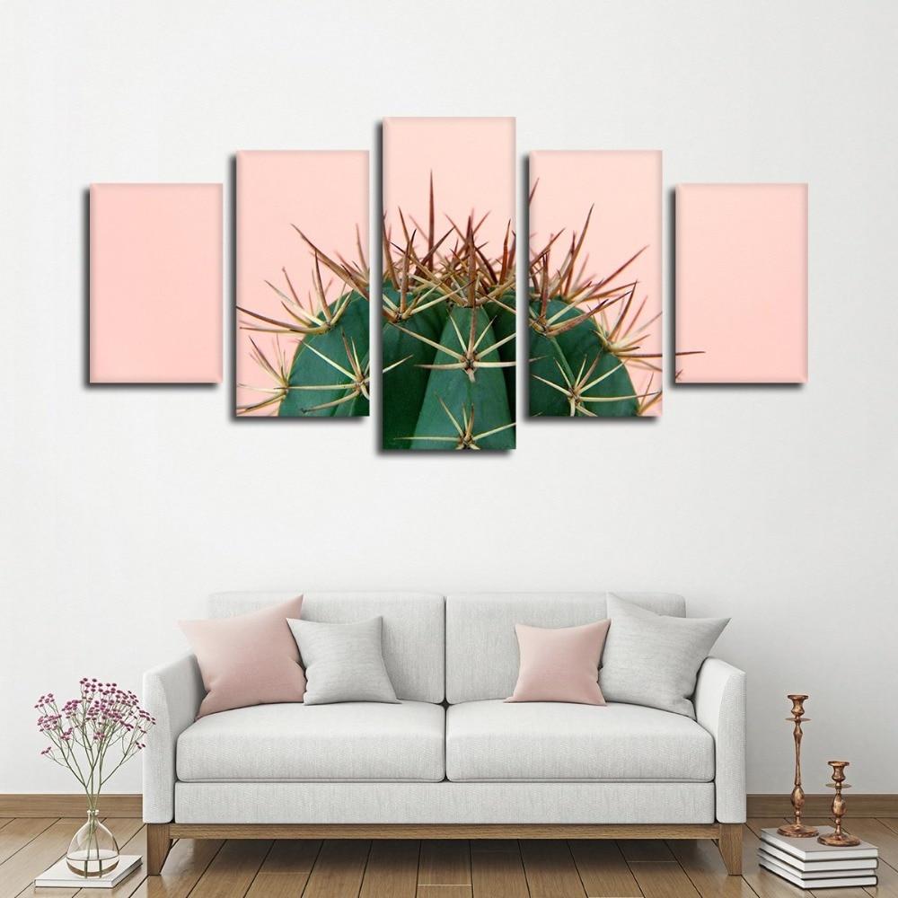 Plant Prickly Cactus – Nature Canvas Wall Art