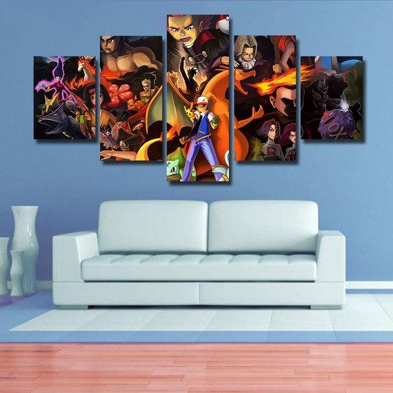 Pokemon – Anime Canvas Wall Art
