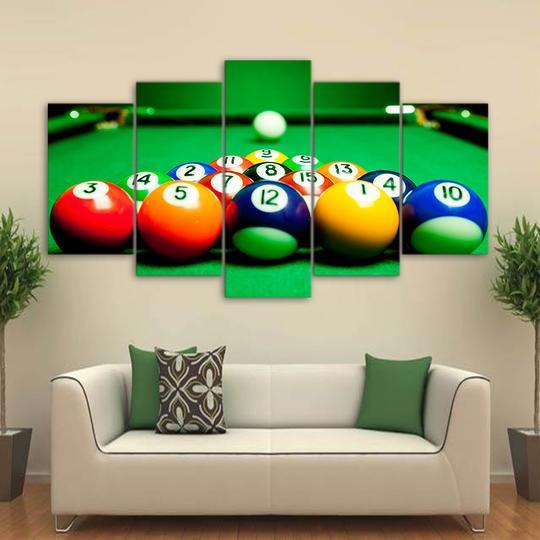 Pool Break – Sport Canvas Wall Art