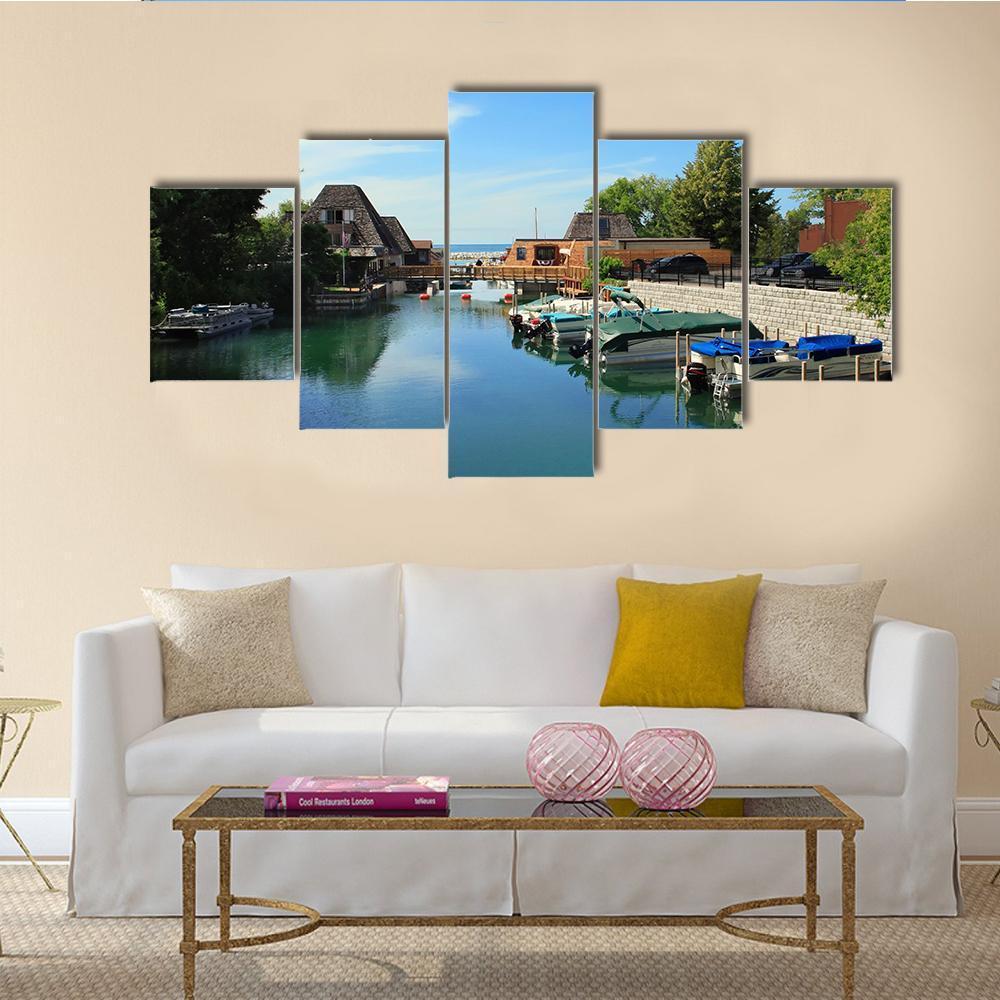 Popular Vacation Spot On Lake Michigan – Sport Canvas Wall Art