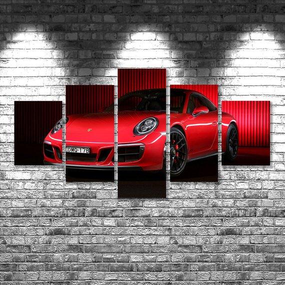 Porsche 911 02 – Automative Canvas Wall Art